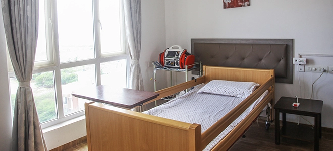 Senior's Bed Room with ICU Set up